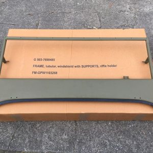 Cadre de pare-brise gpw, avec supports porte-fusil (F)