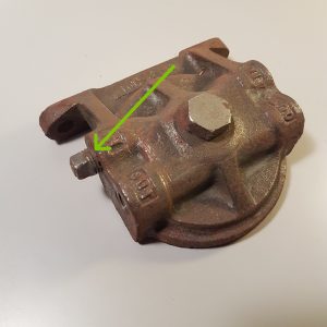 Bouchon 1/4 NPT pour filtre essence / collecteur d'admission