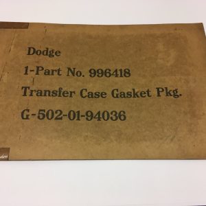 JEU DE JOINTS, boîte de transfert (Dodge)