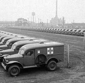 Flexible, tuyau de frein, arrière (Dodge Ambulance)