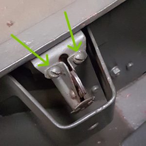 Kit de visserie pour loquet de coffre à outils
